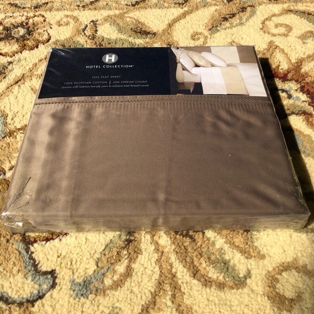 NIP Hotel Collection Full Flat Sheet Truffle 600